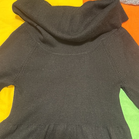 Aritzia cowl neck knitted dress mini - Picture 8 of 9